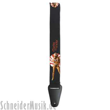 Grover Allman CHICKS ON PICKS  Nylon Guitar Strap \"Sweet Tooth\"