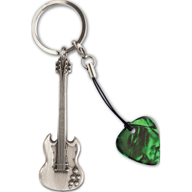 Grover Allman Guitar Keyring "SG"