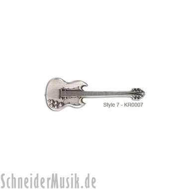 Grover Allman Guitar Keyring \"SG\"