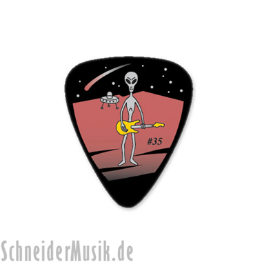 Grover Allman COLLECTOR SERIES Picks "Guitar Alien" (5-pack)