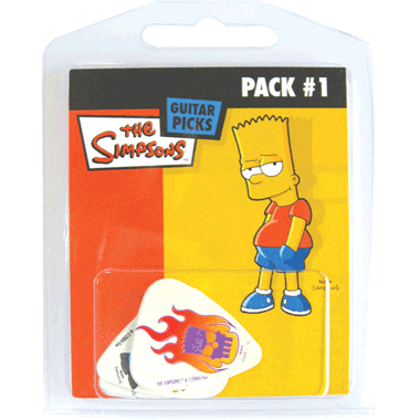 Grover Allman THE SIMPSONS Picks - 5-Pack 1 (5-pack, assorted)
