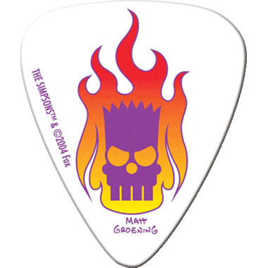 Grover Allman THE SIMPSONS Picks "Bart Flame"  (5-pack)