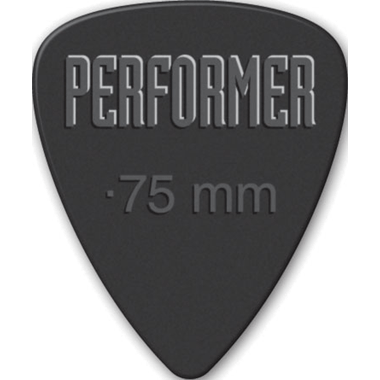 Grover Allman PERFORMER Nylon Púas 0.75mm Medium- negro (5-pack)