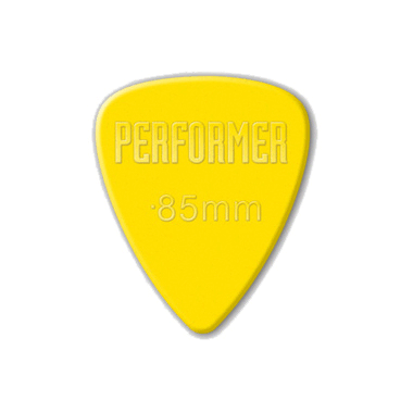 Grover Allman PERFORMER Nylon Picks 0.85mm Heavy - yellow (5-pack)