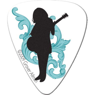 Grover Allman ROCK CHICK Picks "Girl Guitarist" (5-pack)