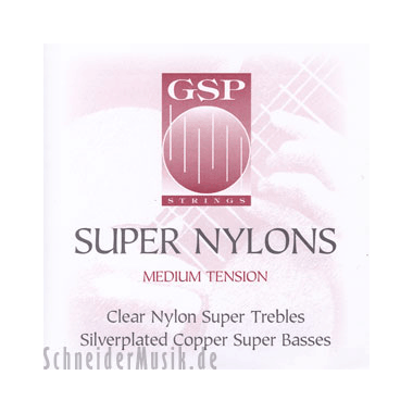 GSP Super Nylons Medium Tension