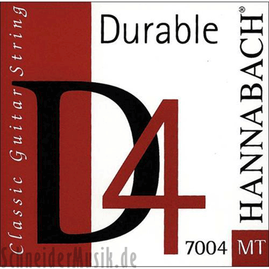 Hannabach 7004 MT (Medium Tension) Durable D4