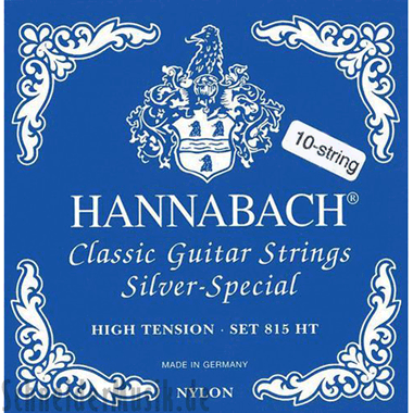 Hannabach 815/10 ZHT Silver Special, Set, 10-string Guitar