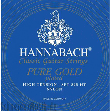 Hannabach 825 HT Pure 24 Carat Gold-Plated