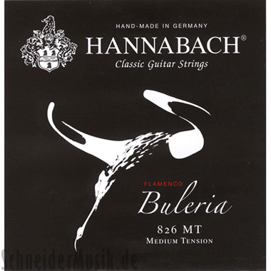 Hannabach 8267 MT Buleria Flamenco, 3-Bass Set