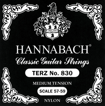 Hannabach 830 MT Terz Guitar Set, Scale length 57-59cm