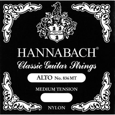 Hannabach 836 MT Alto Guitar (6-string) Set, Scale 54cm