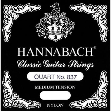 Hannabach 837 MT Quart Guitar Set, Escala 54-56cm