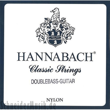 Hannabach 841 MT Double Bass Guitar Set 6-string, Scale 75cm