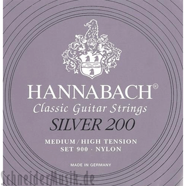 Hannabach 900 MHT SILVER 200 Medium/High