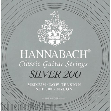 Hannabach 900 MLT SILVER 200 Medium/Low
