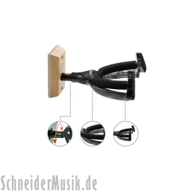 Hercules GSP29WB Universal Guitar Hanger