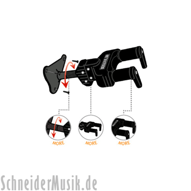 Hercules GSP39WB Guitar Hanger (for E-Guitar/Bass)