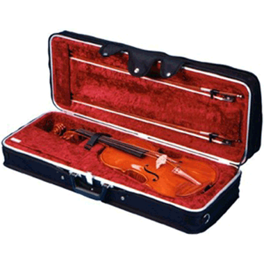 HISCOX Liteflite Standard OVAC Viola Case mit Hülle (rechtwinkelig)