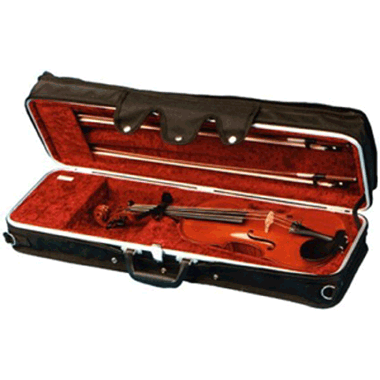 HISCOX Liteflite Standard OVNC Violin Case mit Hülle (rechtwinkelig)