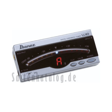 Ibanez LU10 Chromatic Tuner silver