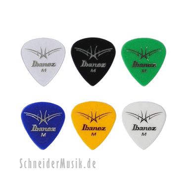 Ibanez BCI16M Classic Design Picks 0.75mm Medium - Ibanez Check