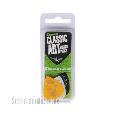 Ibanez BIB16M Classic Design Picks 0.75mm Medium - Ibanez Butterfly