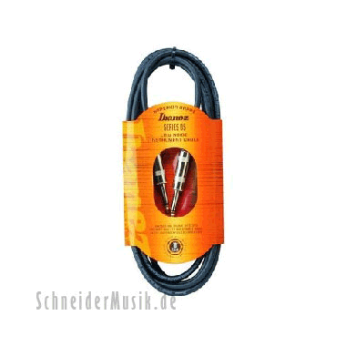 Ibanez DSC15 Series DS Instrument Cable, straight - straight 15Ft. (4.58m) black