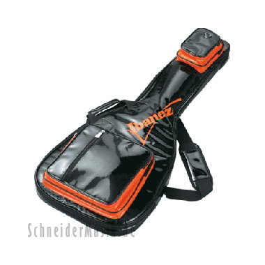 Ibanez ISGE501-BKO Original Gig Bag for E-Guitar, with glossy enamel black/orange