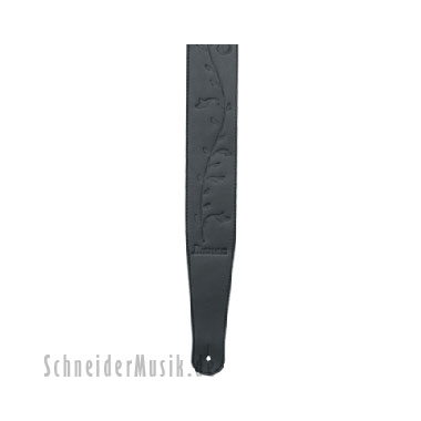 Ibanez LS65TL-BKE Leather Strap "Tree of Life" black embossed