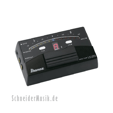Ibanez LU20-BK Chromatic Pedal Tuner black