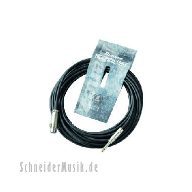 Ibanez MCCP50 Microphone Cable, XLR - straight 50Ft. (15.24m) black