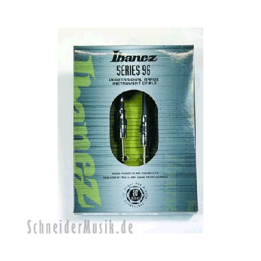 Ibanez NSC20 Series 96 Instrument Cable, straight - straight 20Ft. (6.10m) black