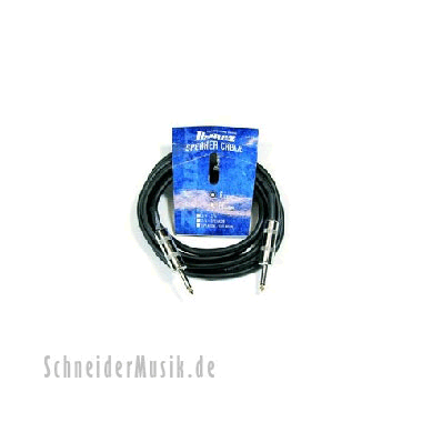 Ibanez SPCPP10 Speaker Cable, straight - straight 10Ft. (3.05m) black