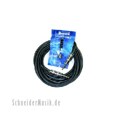 Ibanez SPCPP25 Speaker Cable, straight - straight 25Ft. (7.63m) black