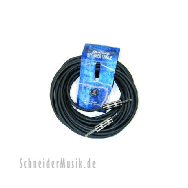 Ibanez SPCPP50 Speaker Cable, straight - straight 50Ft. (15.24m) black