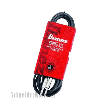Ibanez STC20 Series STC Instrument Cable, straight - straight 20Ft. (6.10m) black