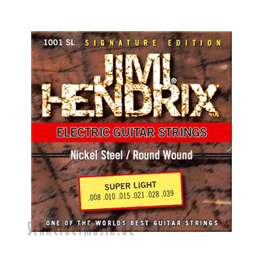 Jimi Hendrix 1001 E-Guitar Nickel Round Wound SL (Super Light)