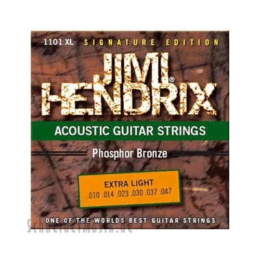 Jimi Hendrix 1101 Acoustic Guitar Phosphor Bronze XL (Extra Light)