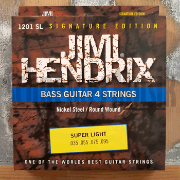 Jimi Hendrix 1201 Bass Nickel Round Wound SL (Super Light)