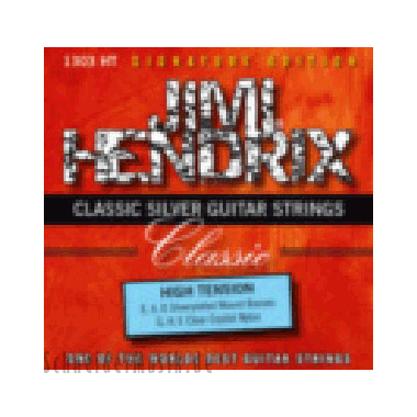 Jimi Hendrix 1303 Classic Guitar Silver Round Wound HT (High Tension)