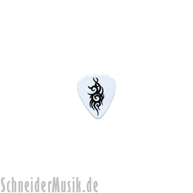 Catfish Pick 351 WHITE medium 0.80mm "Tattoo"