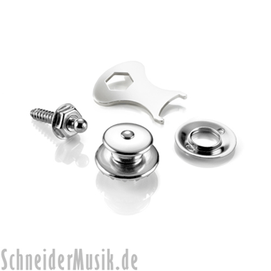 LOXX Security Lock Electric Guitar, chrome (1 pair)