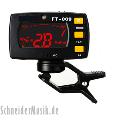 Career CT-009 Chromatic Clip Tuner for Guitar/Bass