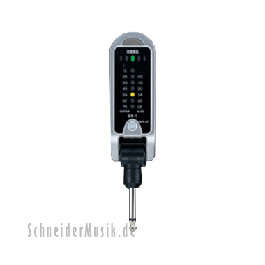 KORG GB-1BK PitchJack Plug-In Tuner for Guitar/Bass black
