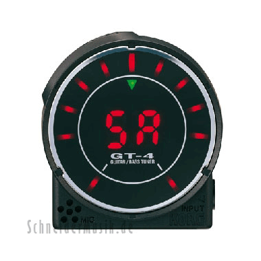 KORG GT-4 Guitar and Bass Tuner