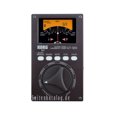 KORG GT-120 Chromatic Guitar/Bass Tuner