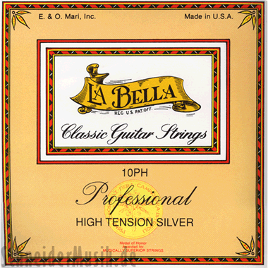 La Bella 10PH Professional Silver, High Tension
