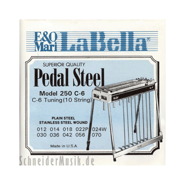 La Bella 250 C6 Pedal Steel Guitar