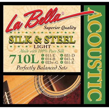 La Bella 710-L Silk & Steel, Light